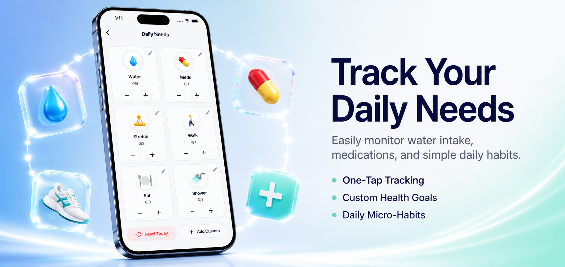 Track Your Daily Needs